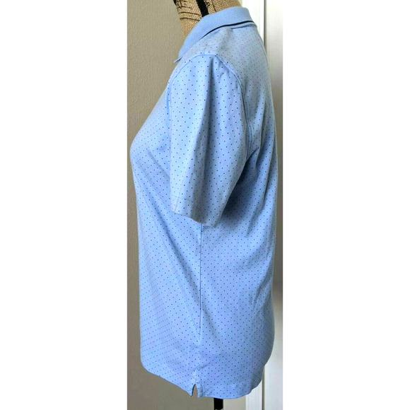 Banana Republic Polo Dress Blue Polka Dot - Picture 3 of 7